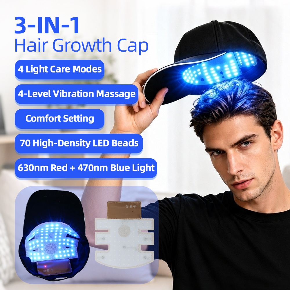 Hair Care With Protein - 630nm Red Light+470nm Blue Light Hair