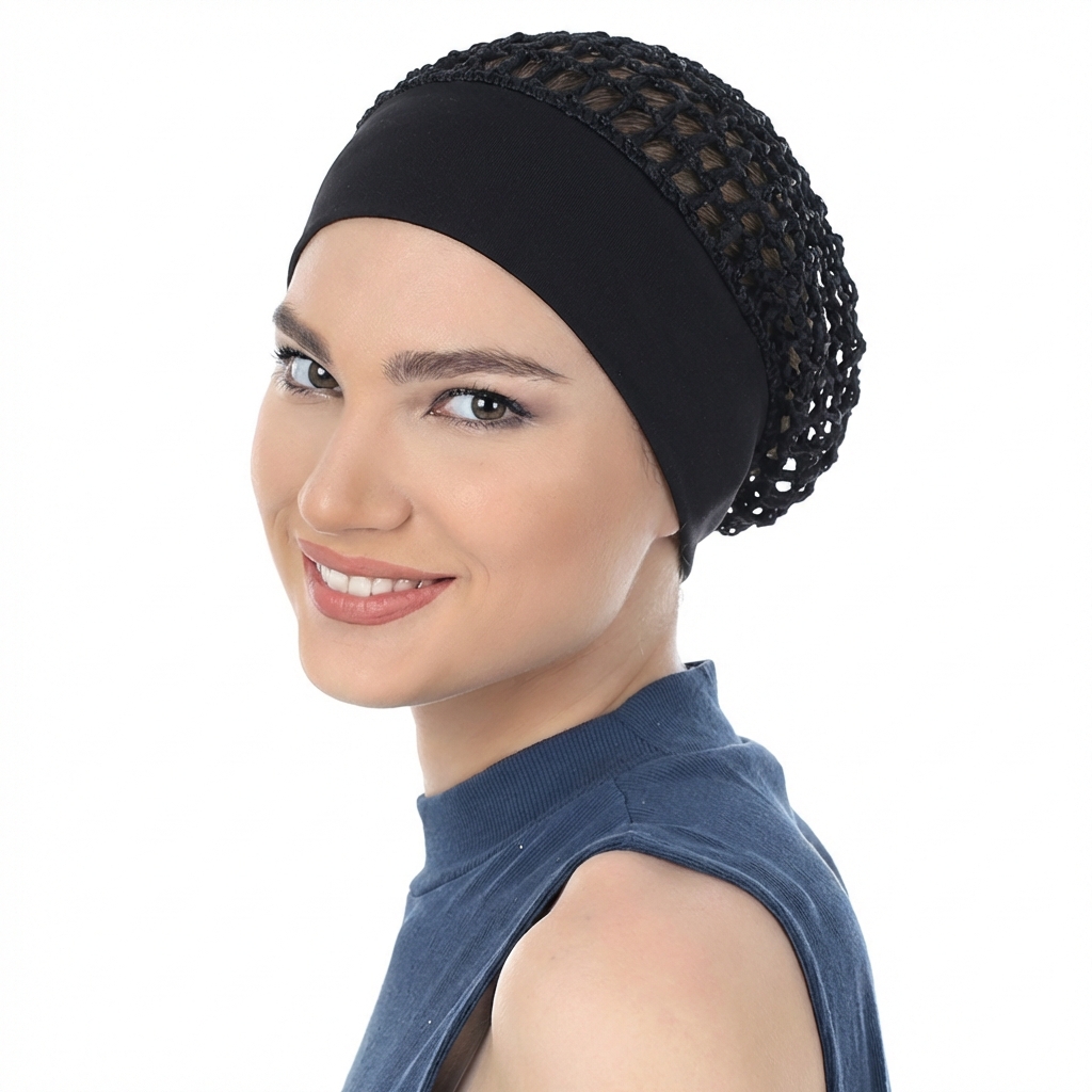 Hair Net Invisible - New Women Stretchy Hand Wide Band