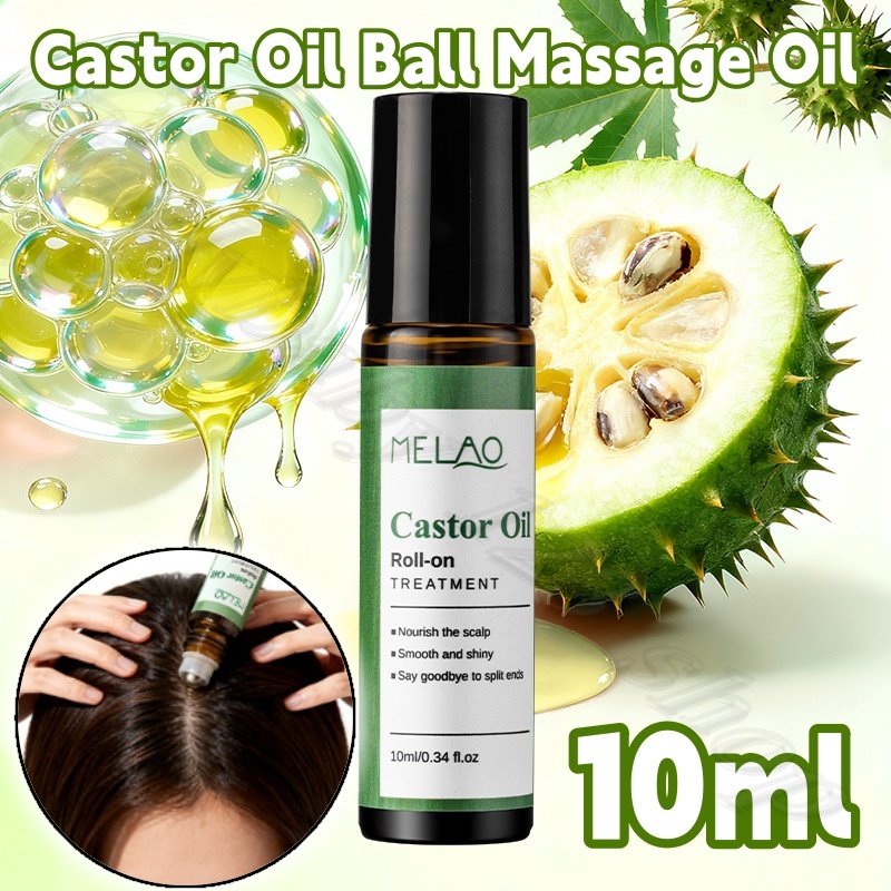 Hair Care Vegetables - Cold Pressing Castor Oil Ball Head