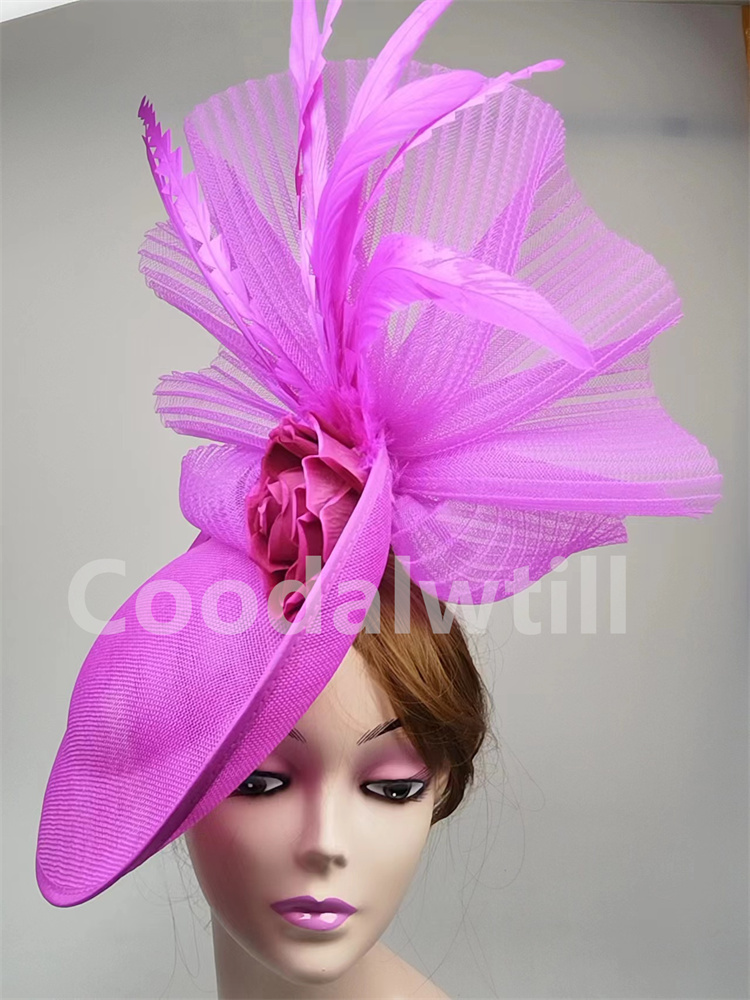 Elegant Flower Fascinator Pill - Hair Net Invisible recension och pris