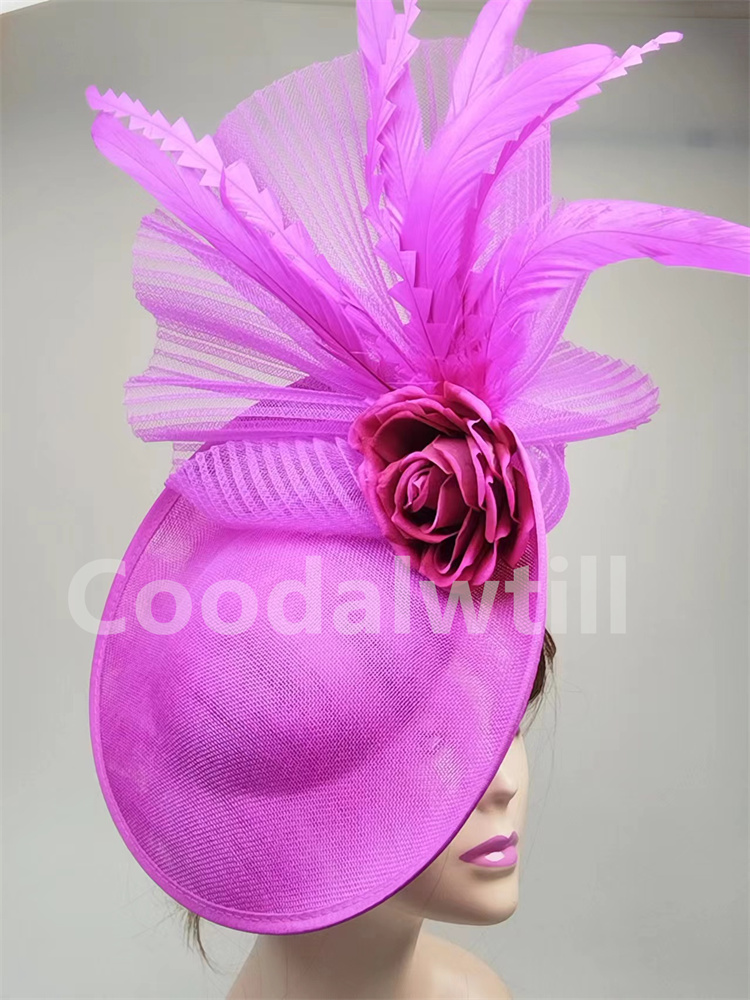 Elegant Flower Fascinator Pill - Hair Net Invisible recension och pris
