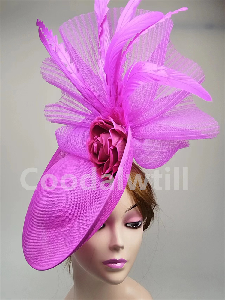 Elegant Flower Fascinator Pill - Hair Net Invisible recension och pris