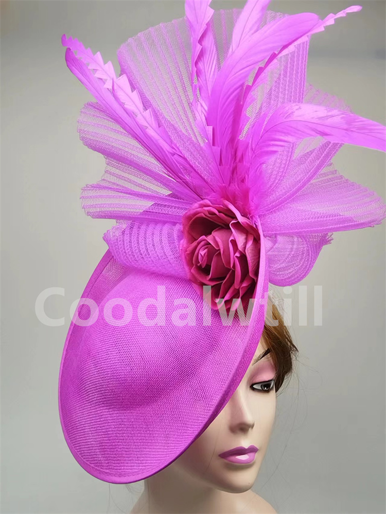 Elegant Flower Fascinator Pill - Hair Net Invisible recension och pris
