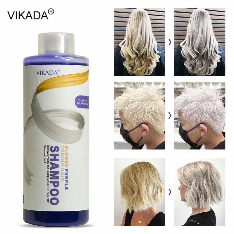Vikada Blonde Purple Hair Sham - Purple Toning Shampoo recension och pris