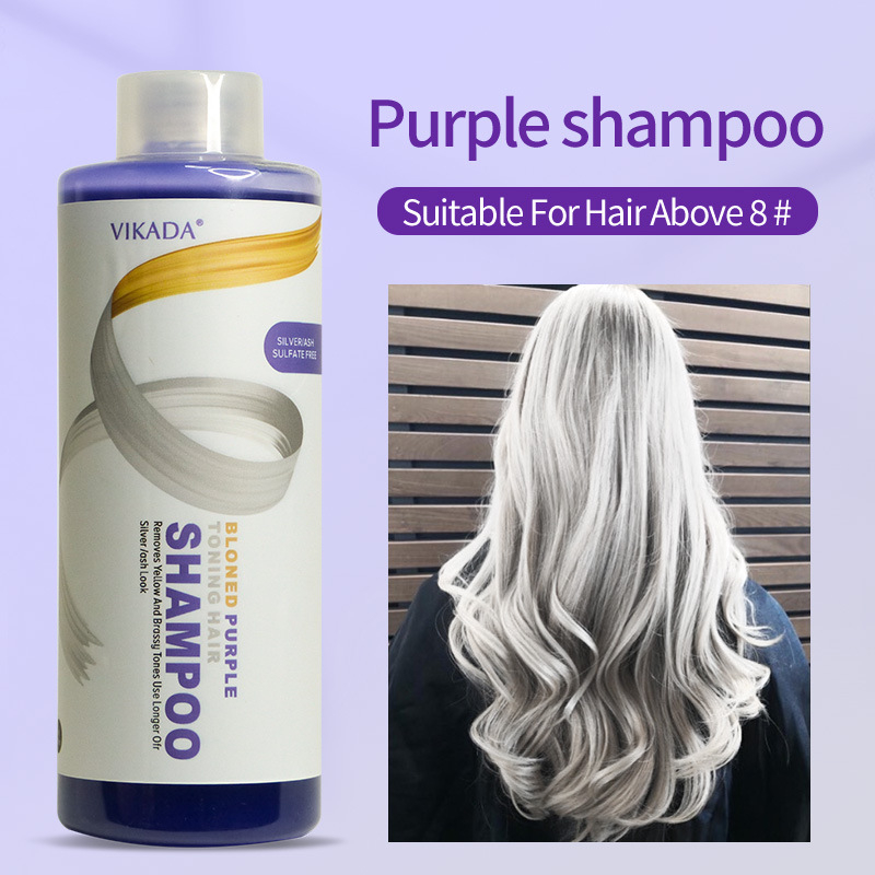 Vikada Blonde Purple Hair Sham - Purple Toning Shampoo recension och pris