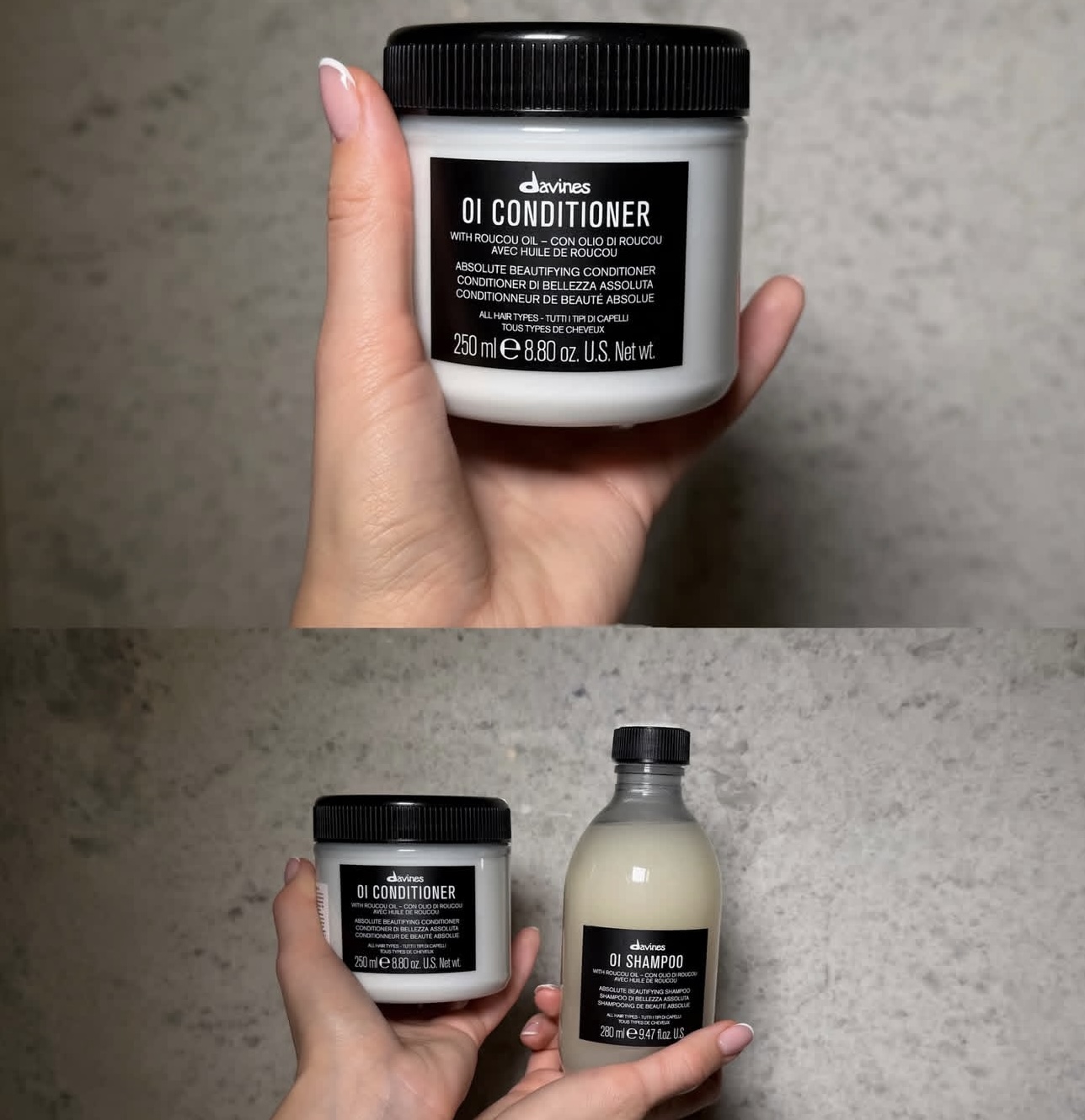 Davines OI Hair Shampoo Condit - Hair Care Keratin recension och pris