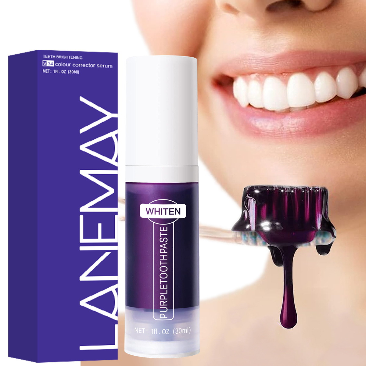 Purple Toothpaste Color Correc - Purple Toning Shampoo recension och pris