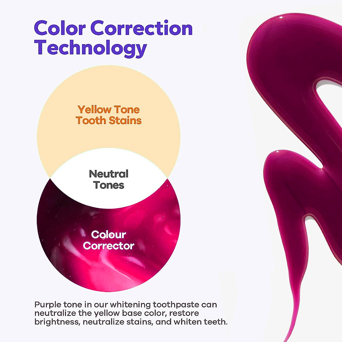 Purple Toothpaste Color Correc - Purple Toning Shampoo recension och pris