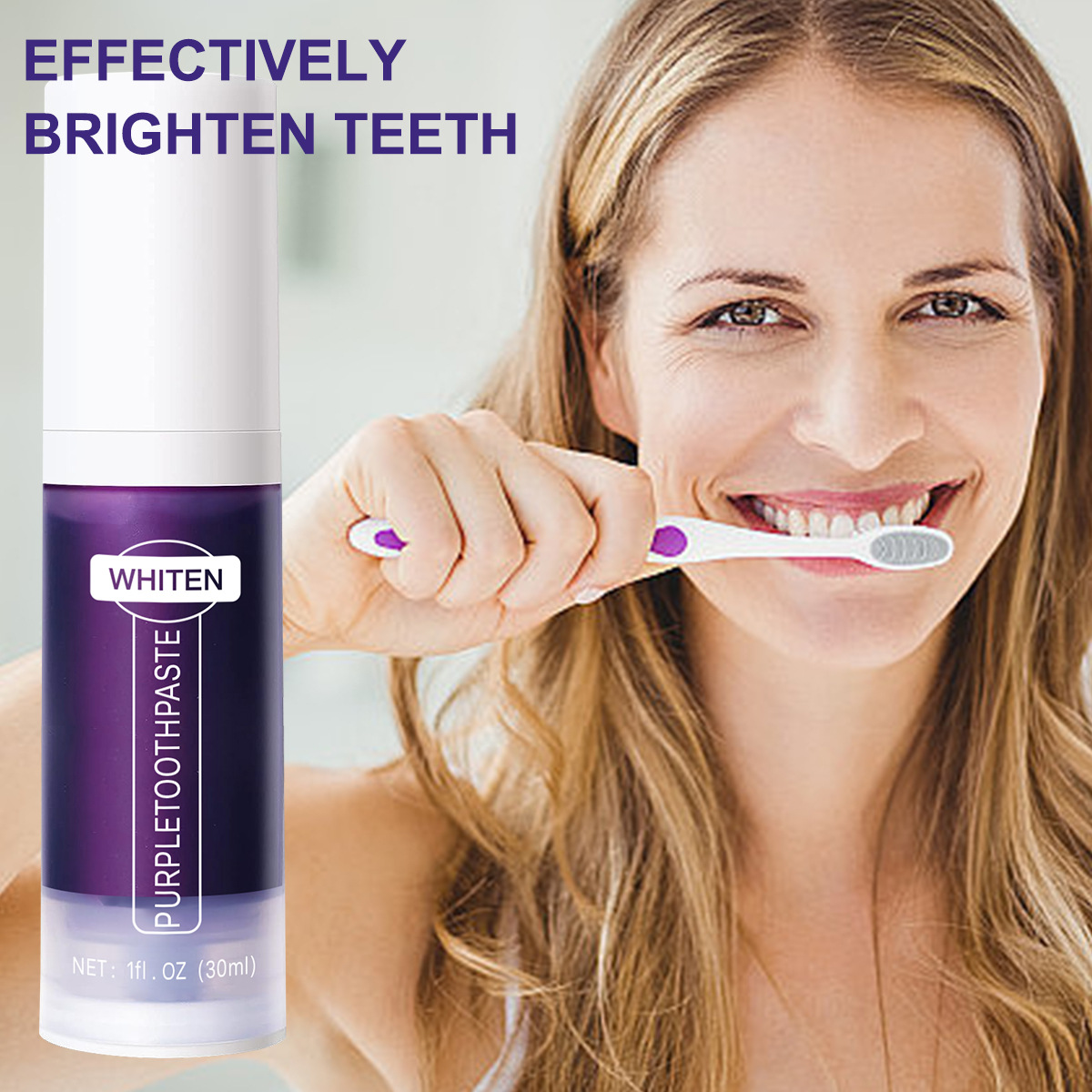 Purple Toothpaste Color Correc - Purple Toning Shampoo recension och pris