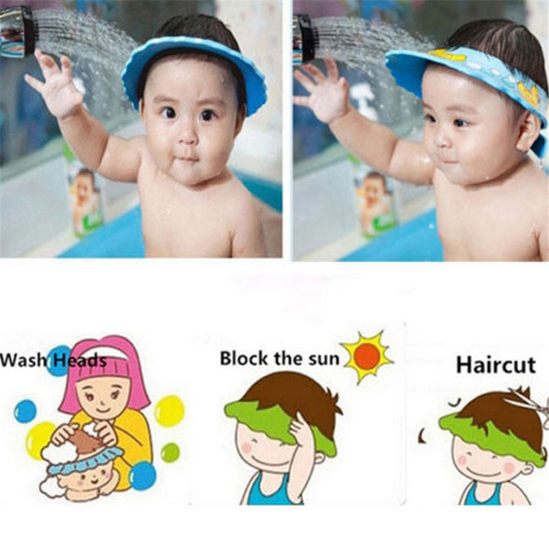 Adjustable Baby Shower Hat Tod - Hair Care For Baby recension och pris