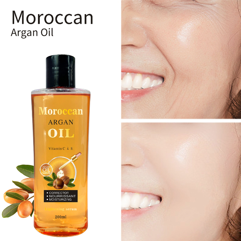 Moroccan Argan Oil Facial Body - Hair Care Vegetables recension och pris