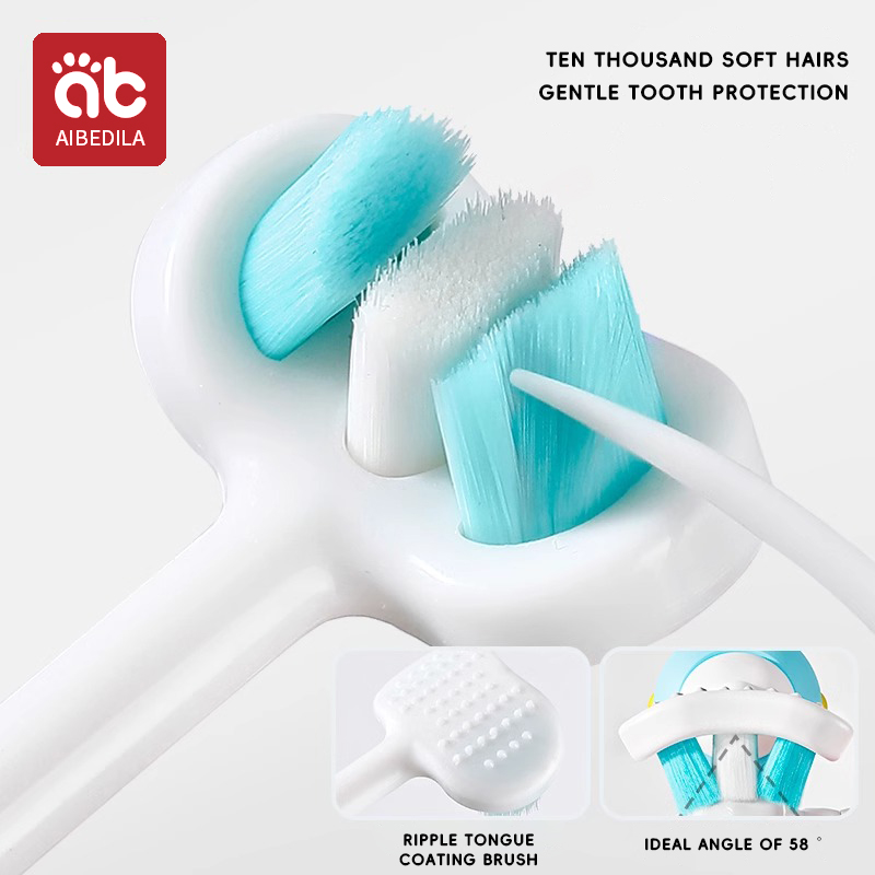 3D Stereo Three-Sided Toothbru - Hair Care For Baby recension och pris