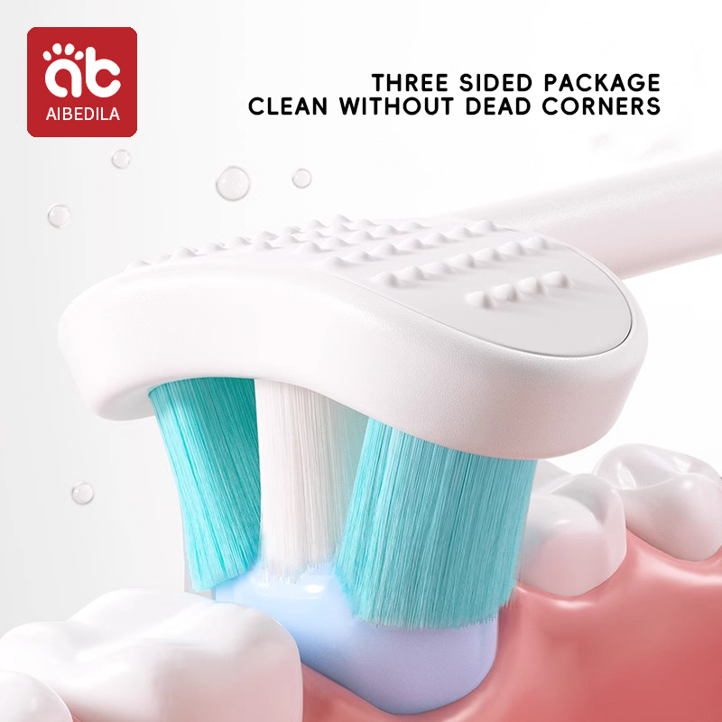 3D Stereo Three-Sided Toothbru - Hair Care For Baby recension och pris