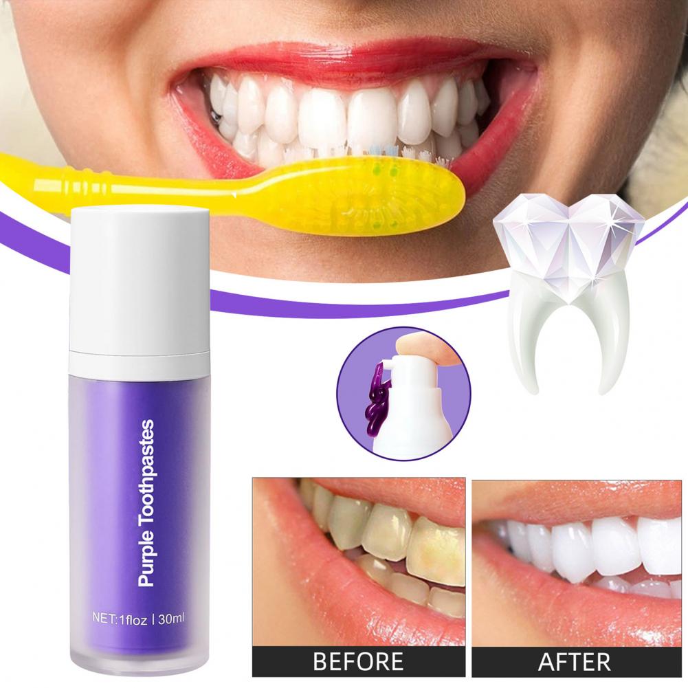 30ML Purple Blue Color Teeth W - Purple Toning Shampoo recension och pris