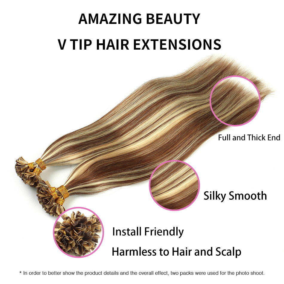 20 Inch Keratin V Tip Hair Ext - Hair Care Keratin recension och pris
