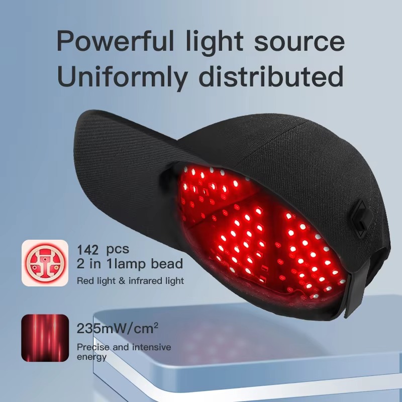LED Red Light Therapy Hat For  - Hair Care With Protein recension och pris