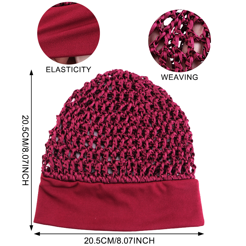 New Women Stretchy Hand Wide B - Hair Net Invisible recension och pris