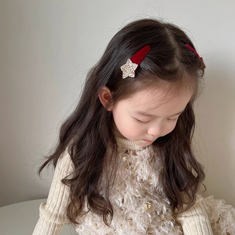 1 Pair Korean Style Glitter St - Hair Care For Baby recension och pris