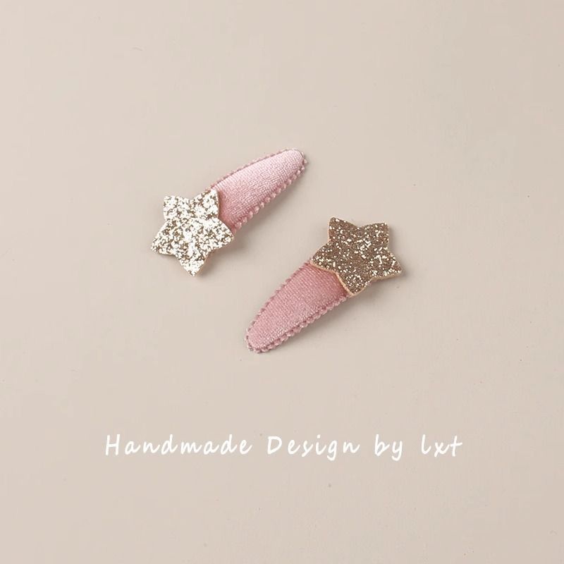1 Pair Korean Style Glitter St - Hair Care For Baby recension och pris