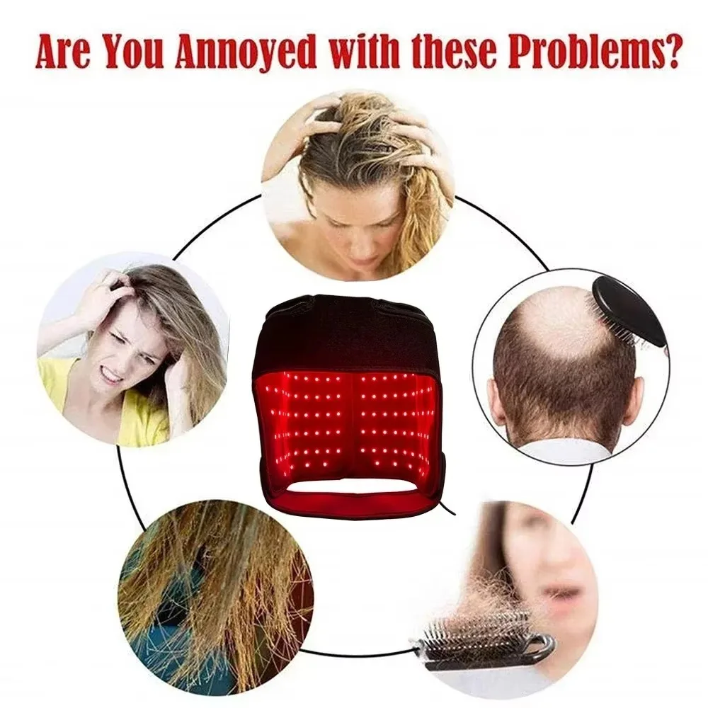 LED Red Light Therapy Hat For  - Hair Care With Protein recension och pris