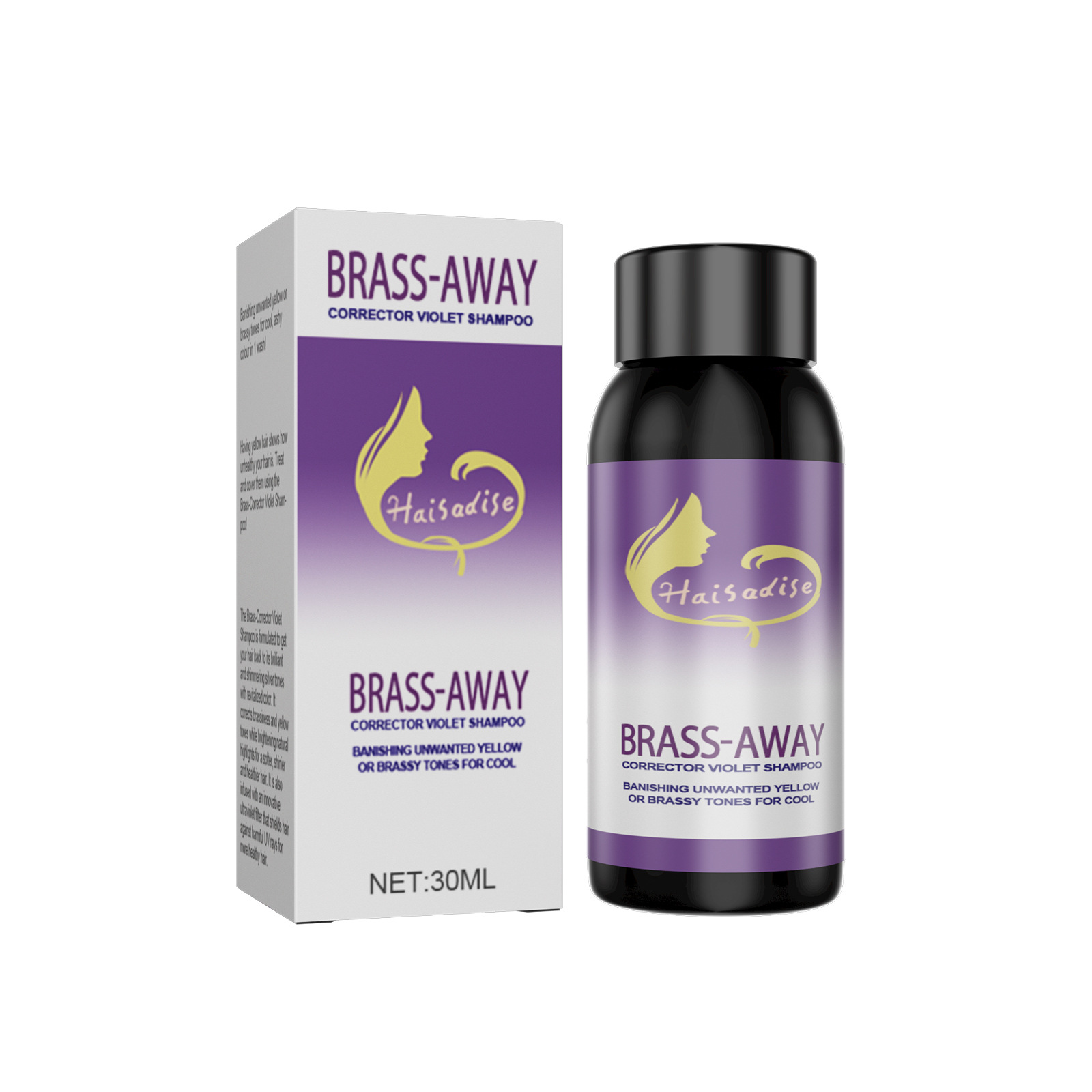 Gray Color Fixing Hair Dye Sha - Purple Toning Shampoo recension och pris