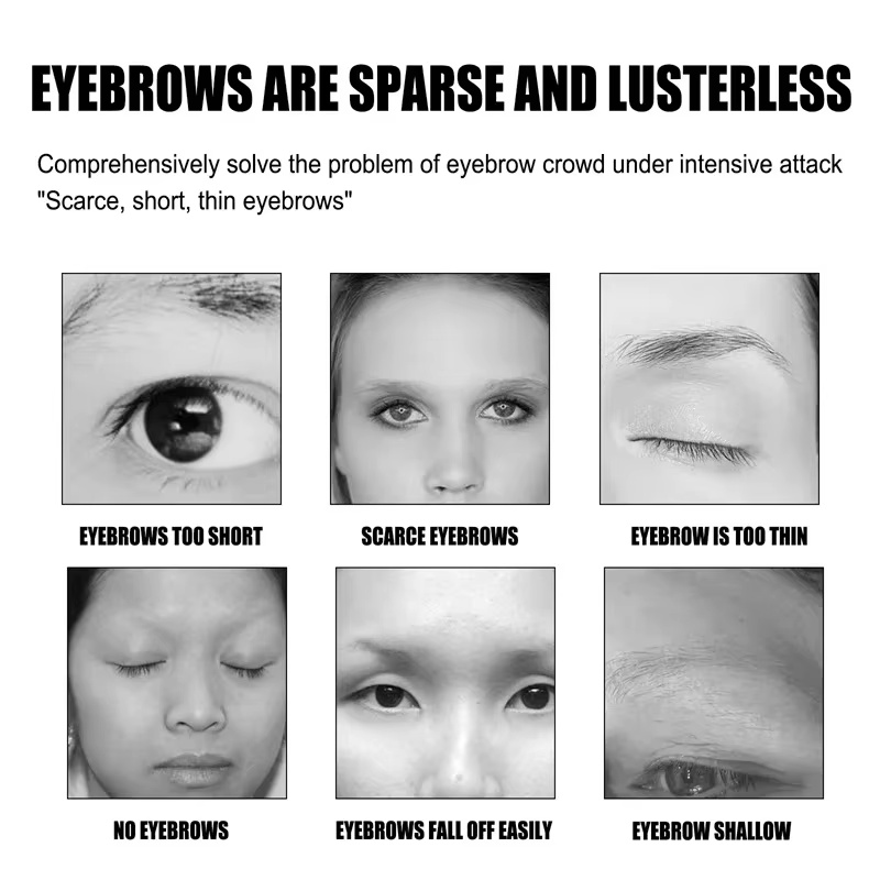 Eyebrow Growth Serum Eyelash H - Hair Growth Serum Oil recension och pris
