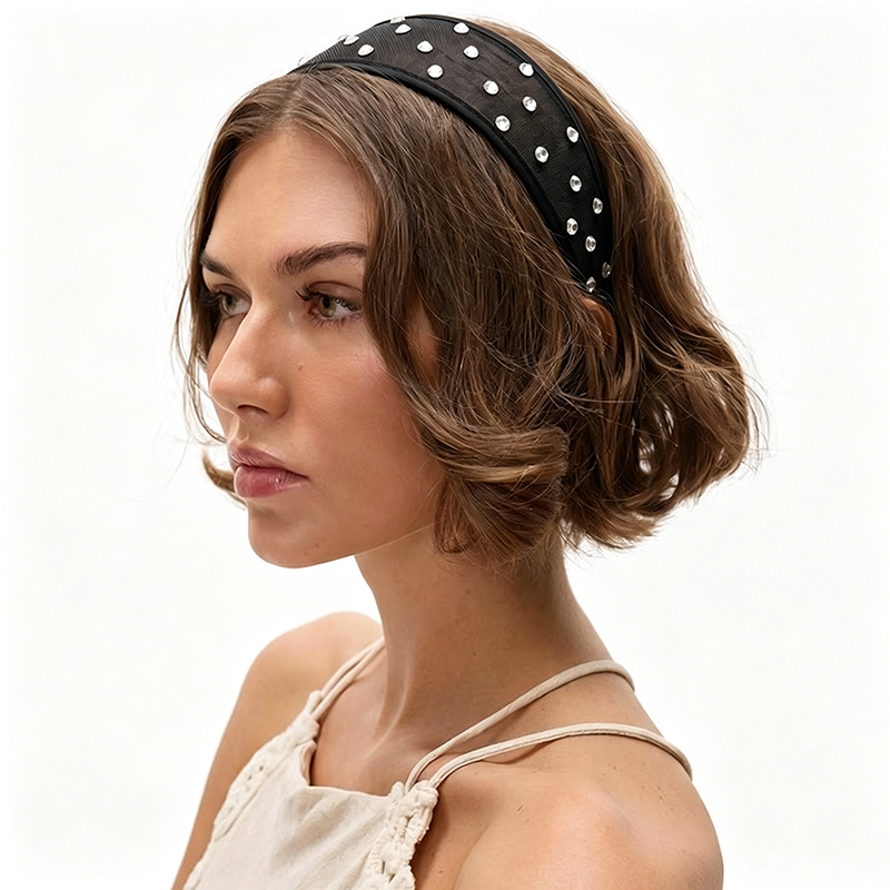 New Solid Color Elegant Retro  - Hair Net Invisible recension och pris