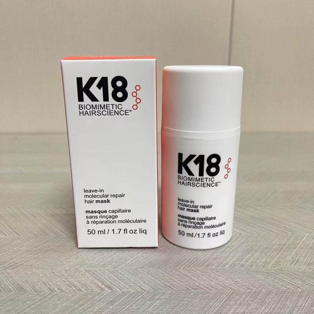 Original 50ml K18 Leave-In Mol - Hair Care With Protein recension och pris