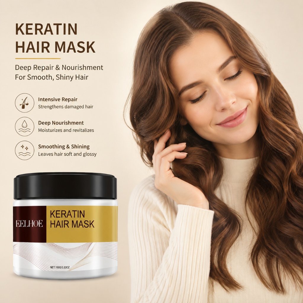 Keratin Hair Mask Argan Coconu - Hair Care Keratin recension och pris