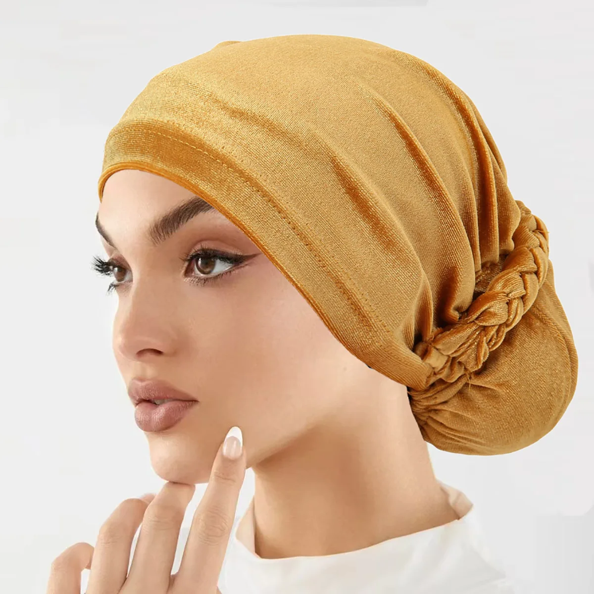 Indian Braids Velvet Turban Ha - Hair Care Indian recension och pris