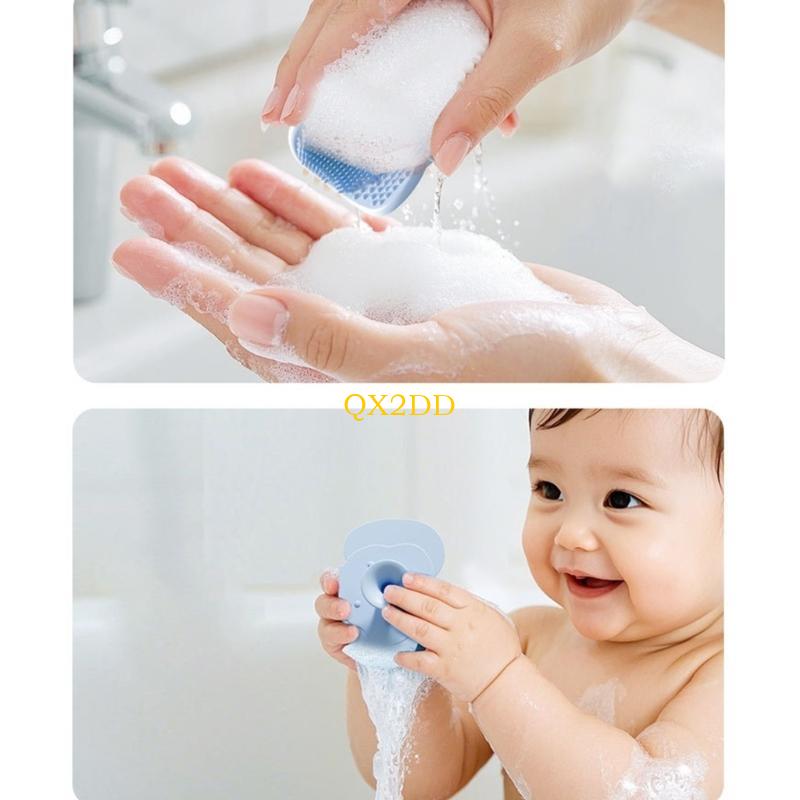 QX2D Baby Silicone Shampoo Bru - Hair Care For Baby recension och pris