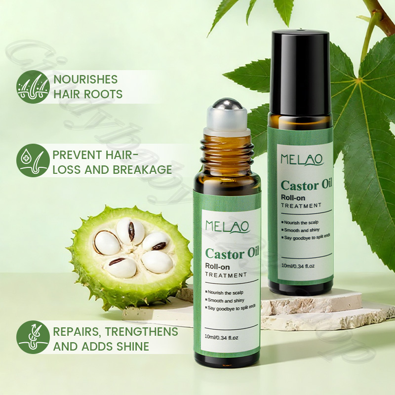 Cold Pressing Castor Oil Ball  - Hair Care Vegetables recension och pris