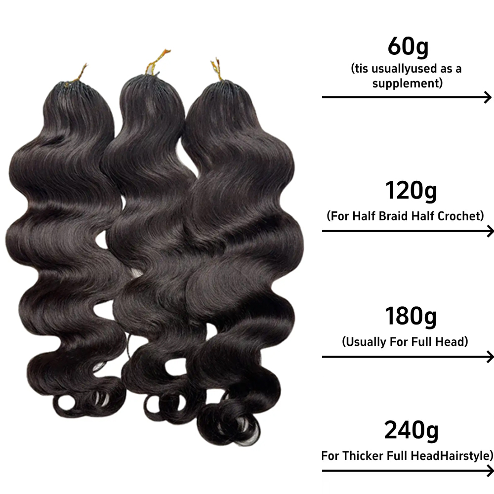 Knotless Pre Separated 100% Hu - Hair Care Indian recension och pris