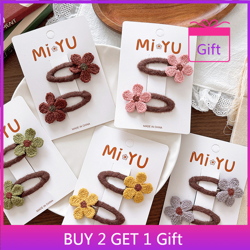 Korean Infant Hair Clips 2PCS  - Hair Care For Baby recension och pris