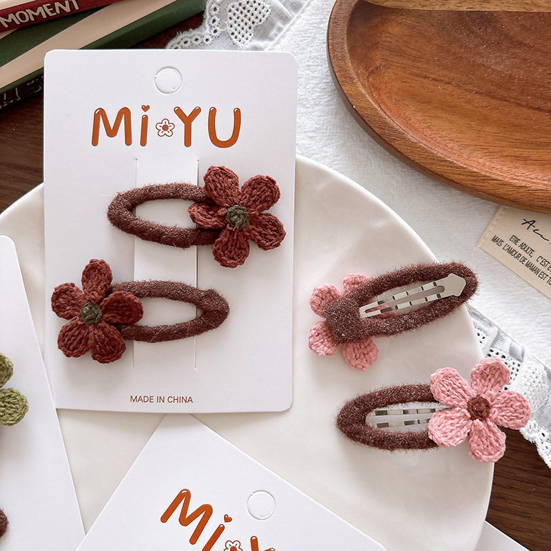 Korean Infant Hair Clips 2PCS  - Hair Care For Baby recension och pris