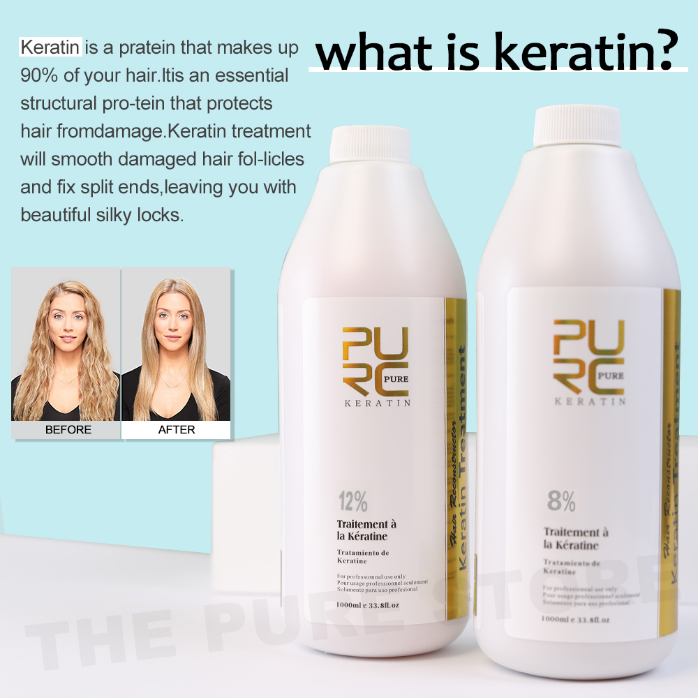 PURC 5% Keratin Smoothing Trea - Hair Care With Protein recension och pris