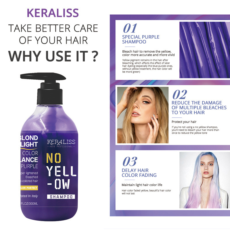 Color-locking shampoo Mask Blo - Purple Toning Shampoo recension och pris
