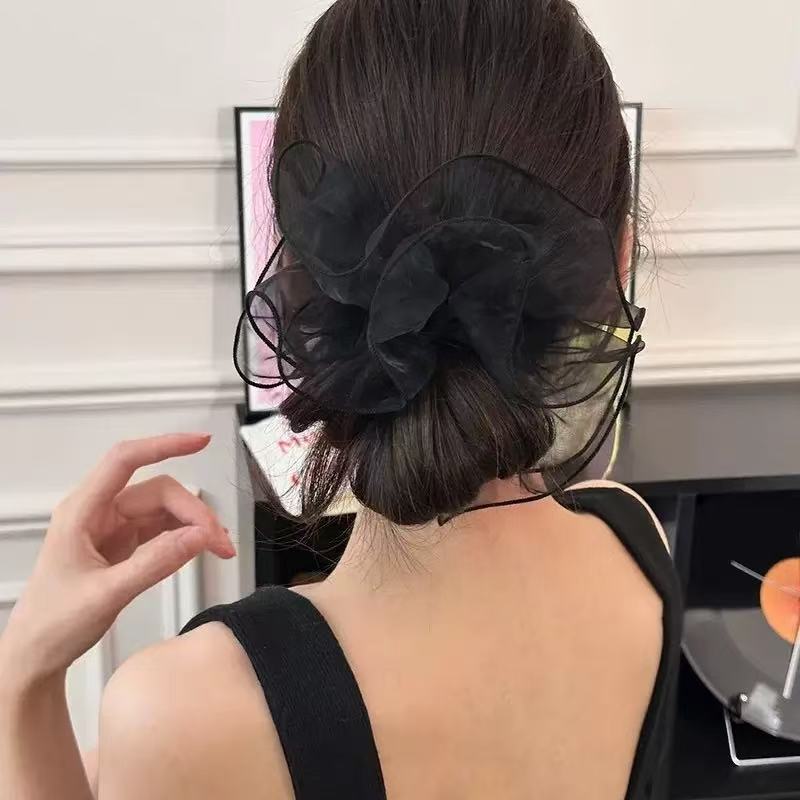 1pc organza fashion skirt shap - Hair Net Invisible recension och pris