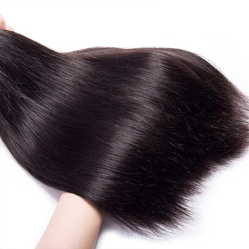 100g/pcs Straight Human Hair B - Hair Care Indian recension och pris