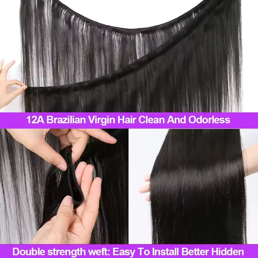 12A Bone Straight Real Human H - Hair Care Indian recension och pris