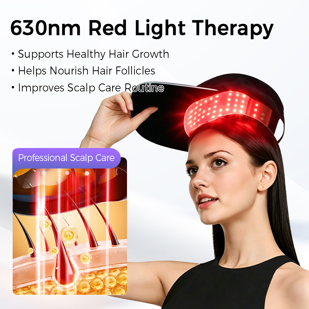 LED Hair Growth Cap Red Blue L - Hair Care With Protein recension och pris