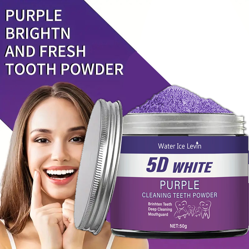 Purple Teeth Whitening Powder, - Purple Toning Shampoo recension och pris