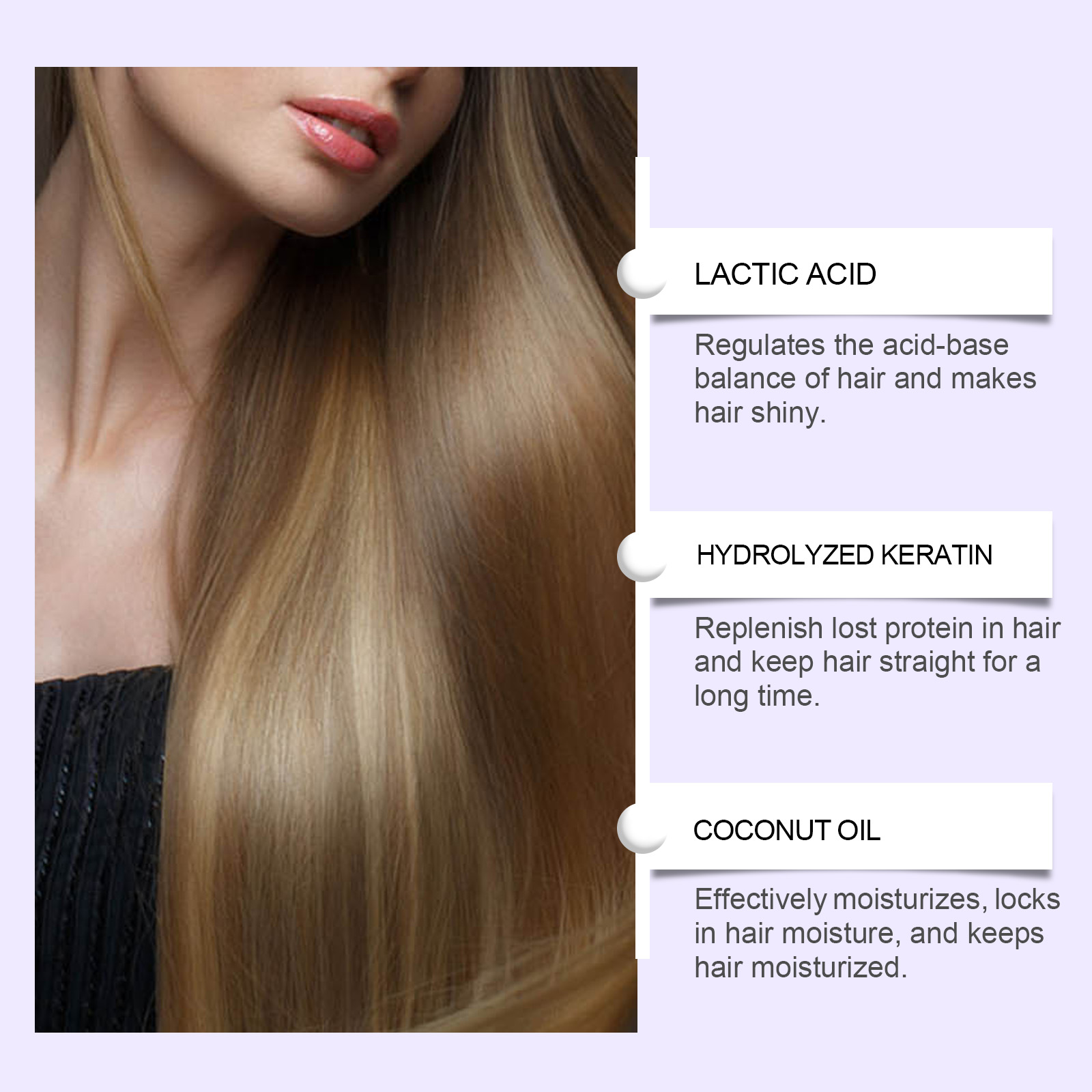Protein Hair Straightening Cre - Hair Care With Protein recension och pris