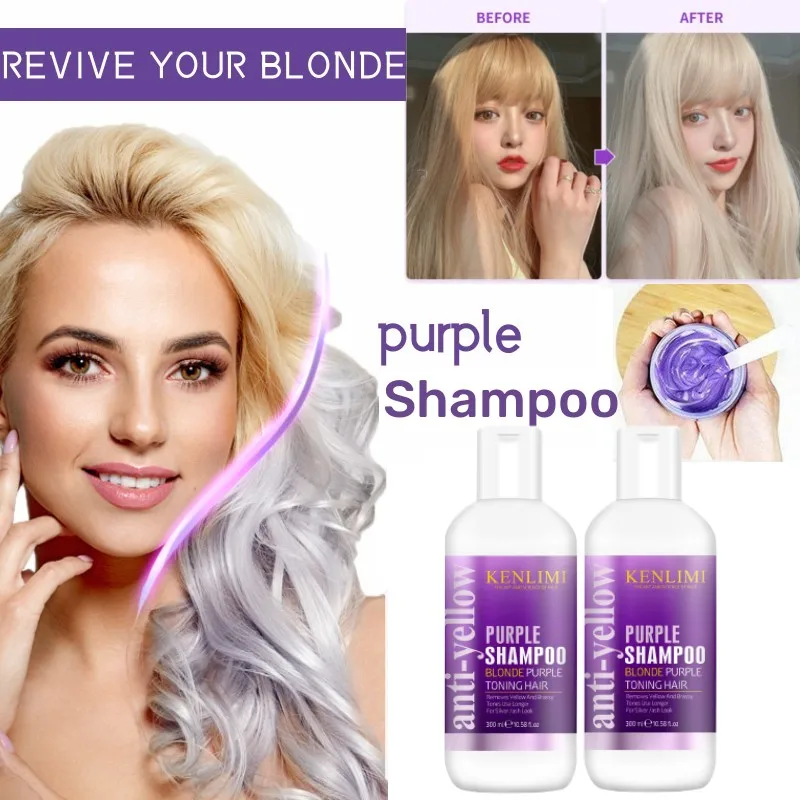 Purple Shampoo Blonde Platinum - Purple Toning Shampoo recension och pris