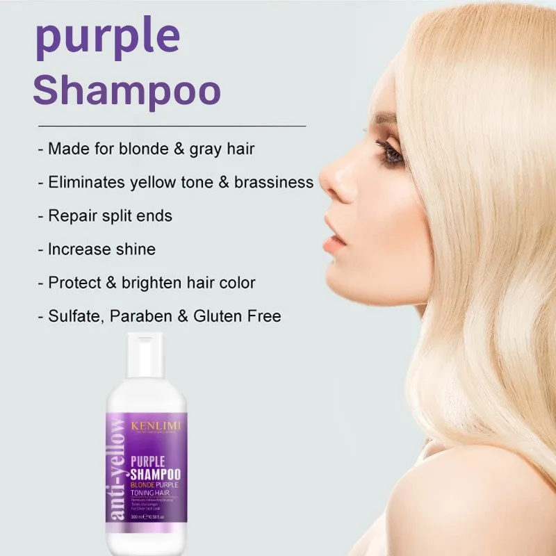 Purple Shampoo Blonde Platinum - Purple Toning Shampoo recension och pris