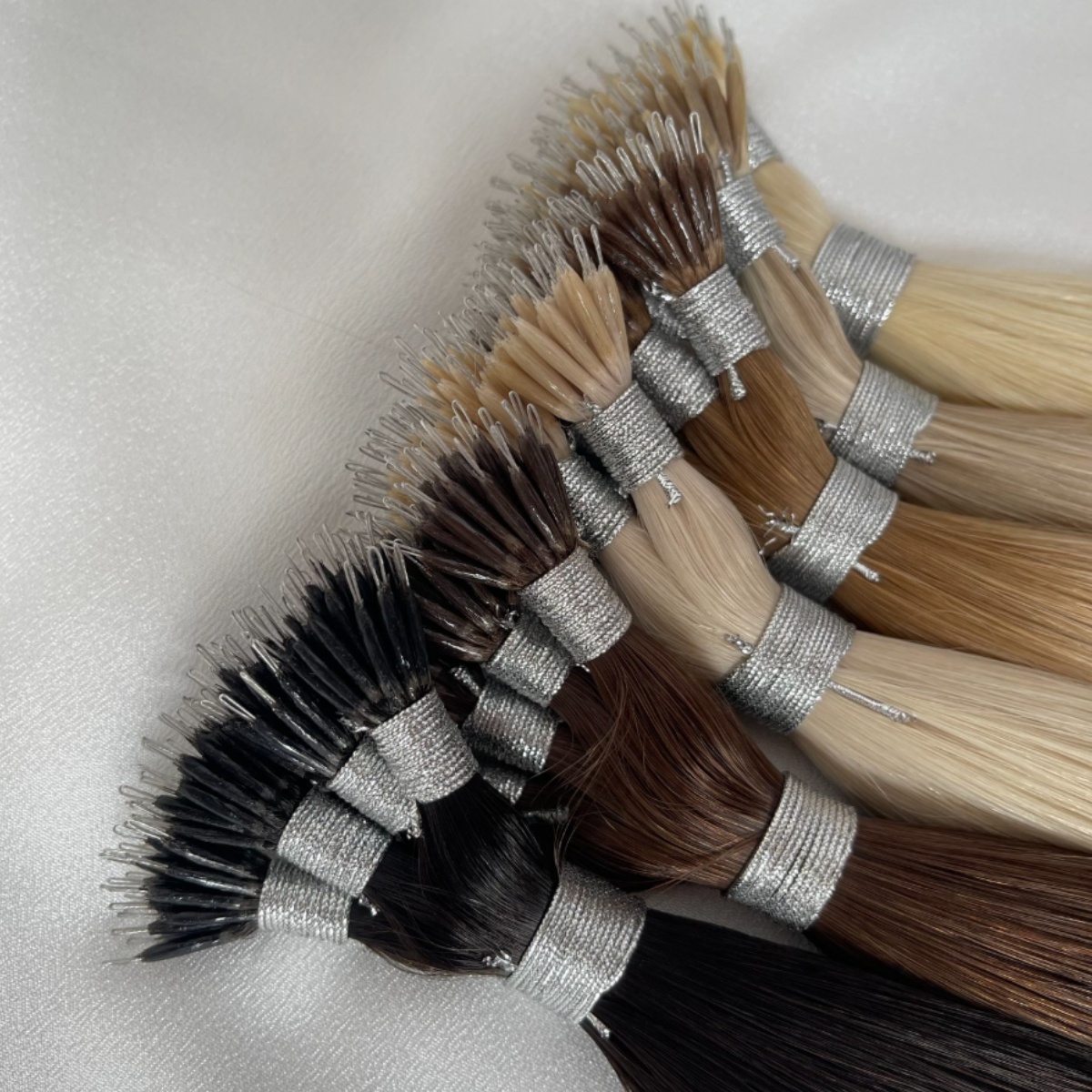 100% Human Hair Nano Ring Tip  - Hair Care Keratin recension och pris