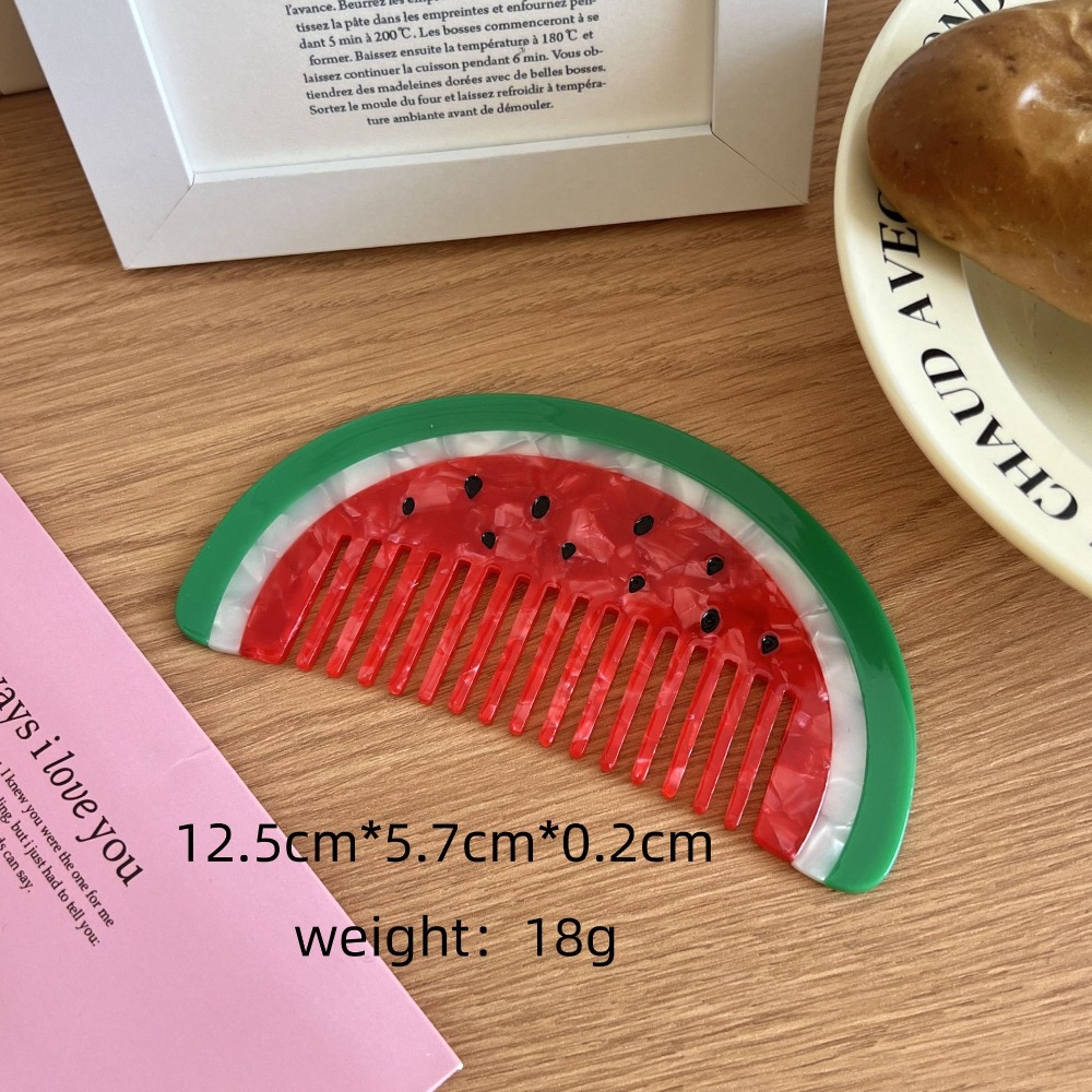Hair Care Tulip Acetate Comb C - Hair Care Vegetables recension och pris